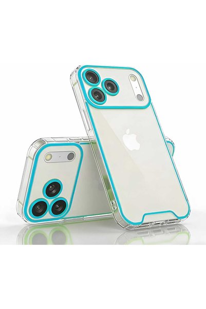OEM Husa transparenta luminoasa pentru iPhone 17 PRO care straluceste in intu...