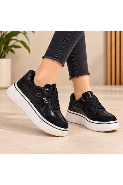 SCR Ayakkabı 2580 Γυναικεία casual παπούτσια καθημερινής χρήσης με κορδόνια κ...