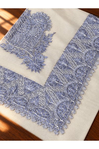 unbranded Neck Scarves - Cream - Paisley