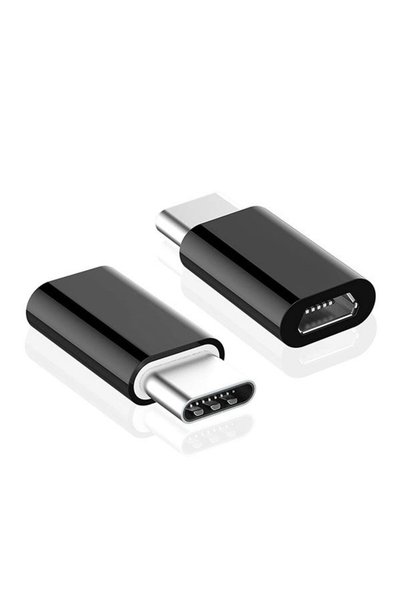 Love Mobile Adaptor de încărcare și date OEM, MicroUSB (femelă) - USB-C (masc...