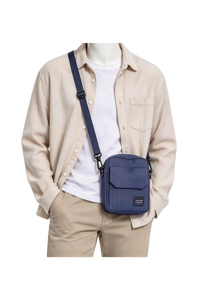 GENERAL Mini Crossbody Bag Shoulder Bag for Men, Small Messenger Satchel Bag ...