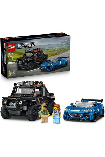 LEGO Speed Champions Jaguar Project 7 & Land Rover Defender 77264