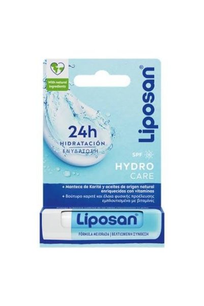 Liposan Hydro Care Βάλσαμο Χειλιών SPF15 Ενυδατικό Βάλσαμο Χειλιών 4.8GR