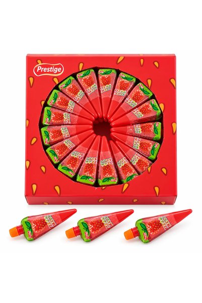 Prestige Pizza Jelly – Jeleu Lichid cu Aromă de Căpșuni, 50 bucati x 35g