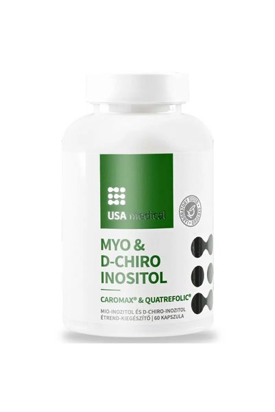 USA Medical Capsule Caromax Myo & D-Chiro Inozitol 60 buc