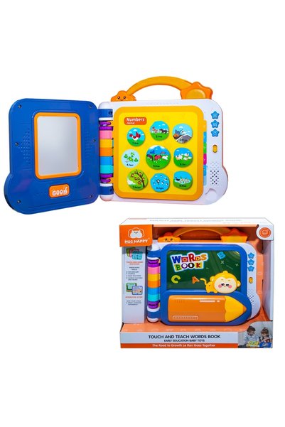 OEM Carte interactivă cu cuvinte Baby Touch and Teach, cu lumini și sunete