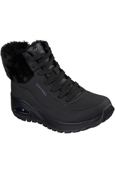 SKECHERS Ботуши Uno RuggedFall Air, Черни, Дамски