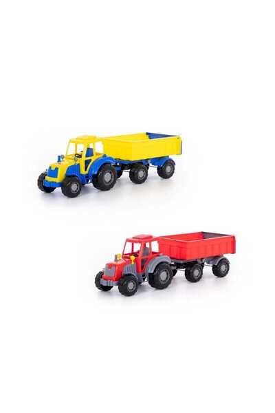 Polesie Tractor Altay cu remorcă, 59x17x18 cm