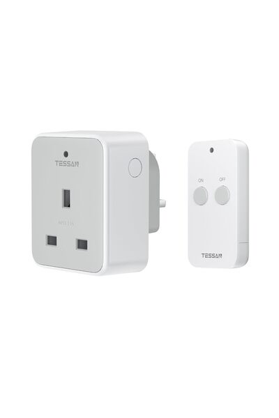 TESSAN Remote Control Plug Socket UK, Remote Socket with 30m Operating Range,...