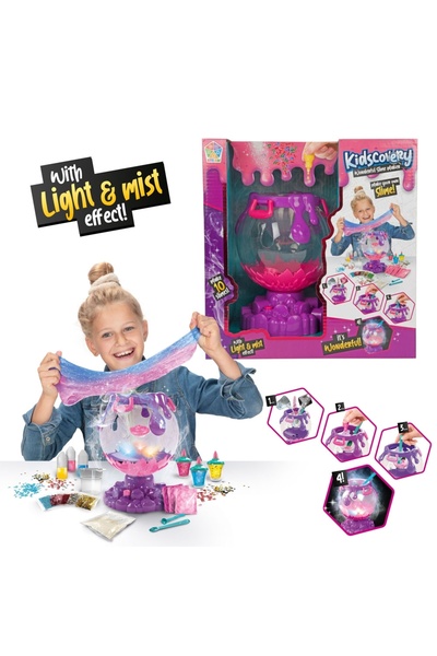 Toi-Toys Kidscovery DIY Glitter Slime Crystal Ball Kit