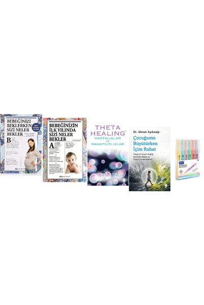 Epsilon Yayınevi Bebeğinizi Beklerken Neler Bekler + Bebeğinizin İlk Yılında + Theta Healing Hastalıklar Ve Rahatsızlıklar + Çocuğumu Büyütürken KALEM SETİ HD