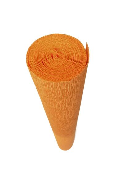 Cartotecnica Rossi Hartie creponata elastica floristica 180gr - Orange - Pump...