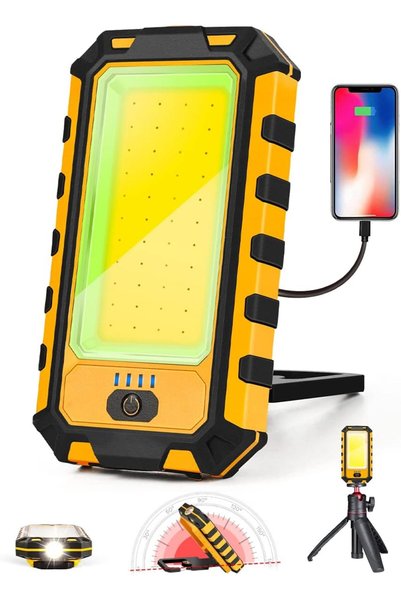 Generic innofox LED Rechargeable Magnetic Work Light 40W 1500Lumens, Hanging ...
