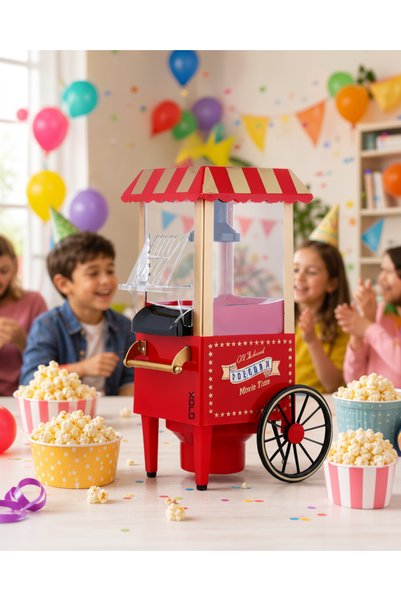 tecnocom Sıcak Hava Teknolojili Yapışmaz Popcorn Makinesi