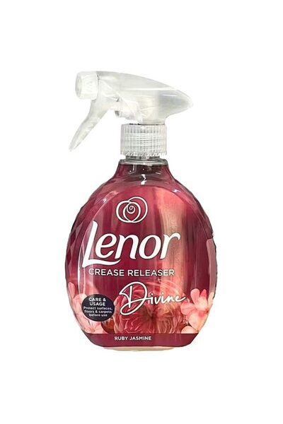 lenor Crease Releaser Spray pentru textile antișifonare și odorizant, Ruby Ja...