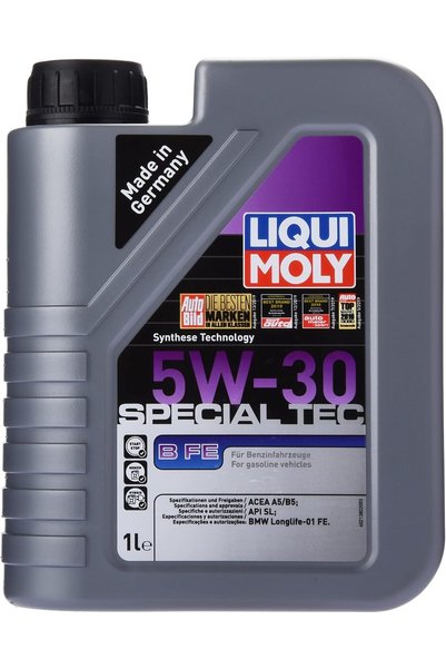 Liqui Moly زيت محرك اصطناعي 5W-30 Special Tec B Fe، 1 لتر