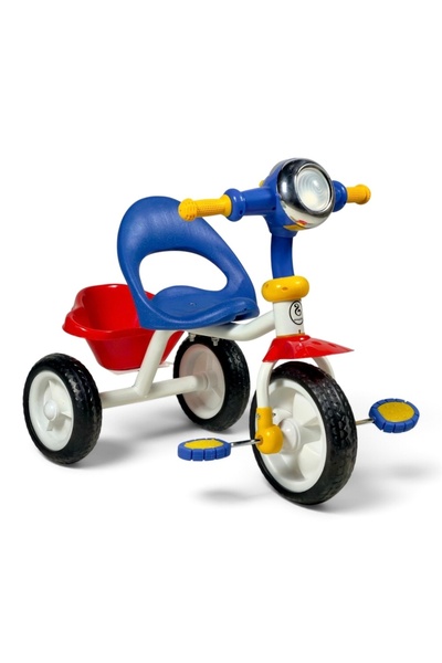 ALBADER Tricycle For Children, Kids Balance Bike With Sounds and Lights Effic...