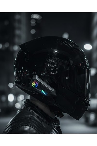 tecnocom Bluetooth 5.3 Kask İçi Intercom Kulaklık 1000 m Mesafe 1000 mAh