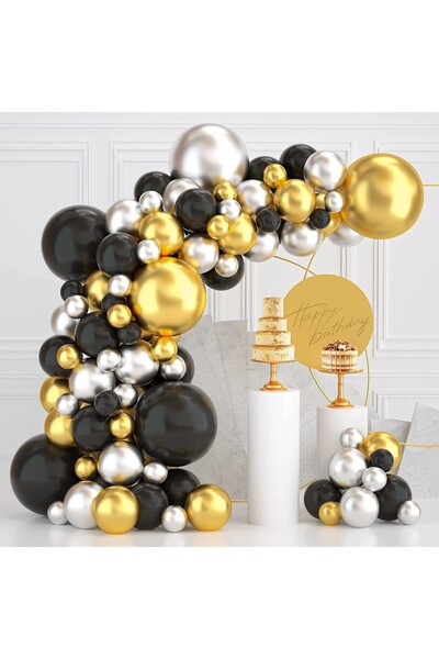 OEM Set 163 Baloane din Latex, Model Petrecere pentru Arcada, Baloane Party, ...
