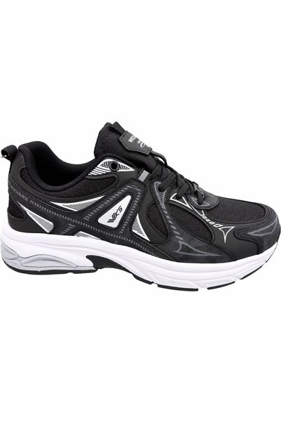 Wickers Men's Lace-Up Sneakers with Thick Soles