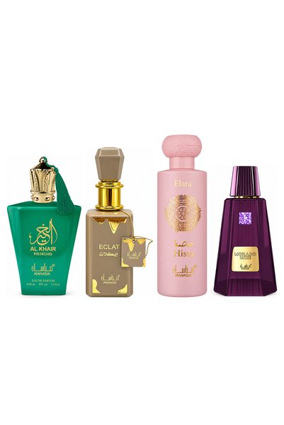 MANASIK Set 4 parfumuri Manasik, Al Baraka Pistachio + Eclat + Hissa Elara + ...