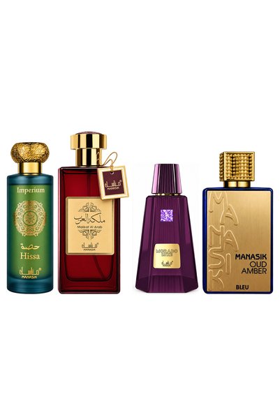MANASIK Set 4 parfumuri Manasik, Hissa Imperium + Malikat al Arab + Morado Lu...