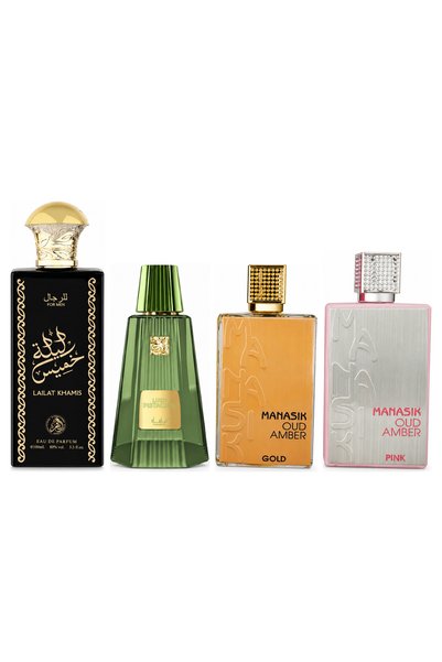 MANASIK Set 4 Manasik, Lailat Khamis + Lush Pistachio + Oud Amber Gold + Oud ...