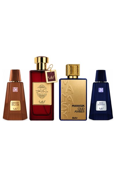 MANASIK Set 4 parfumuri Manasik, Liquid Blaze + Malikat al Arab + Oud Amber B...