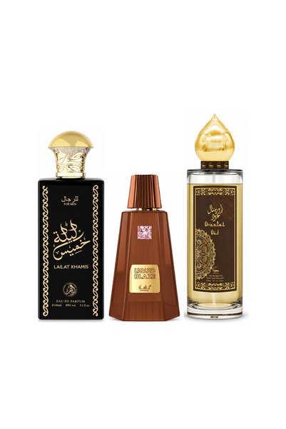 MANASIK Set 3 parfumuri Manasik, Lailat Khamis + Liquid Blaze + Oriental Oud,...