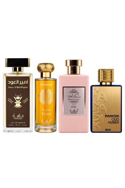 MANASIK Set 4 parfumuri Manasik, Ameer al Oud Original + Hissa Harmony + 2 pa...