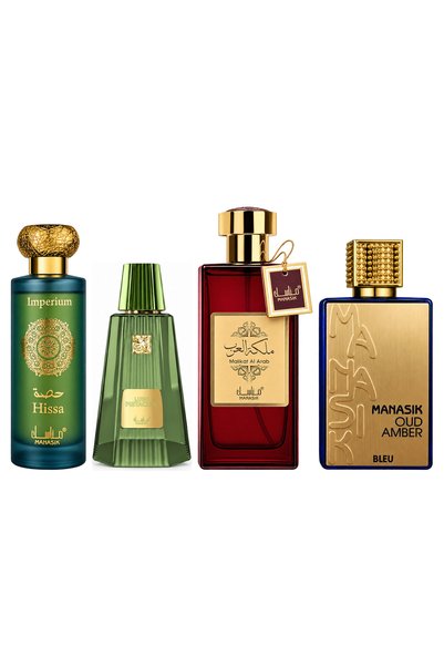 MANASIK Set 4 Manasik, Hissa Imperium + Lush Pistachio + Malikat al Arab + Ou...