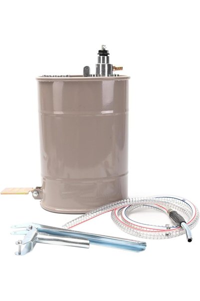 Lawazim Manual Gear Oil Dispenser - 10L, Grey - Automobile Hand Crank Oil Gea...