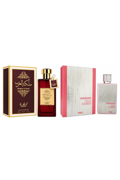MANASIK Set 2 parfumuri Manasik, Malikat al Arab + Oud Amber Pink, EDP, 2 x 1...