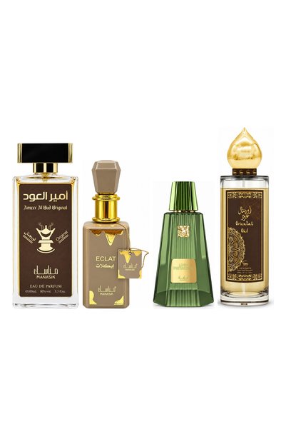 MANASIK Set 4 parfumuri Manasik, Ameer al Oud Original + Eclat + Lush Pistach...
