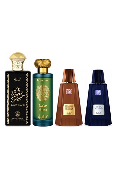 MANASIK Set 4 parfumuri Manasik, Lailat Khamis + Hissa Imperium + Liquid Blaz...
