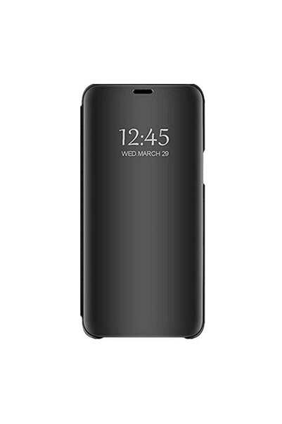 OEM Husă tip carte Flip Cover Oglindă pentru Samsung Galaxy J6 Plus 2018, cap...