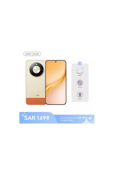 HONOR هونر X9e s سعة 256 جيجابايت مع ذاكرة 8+16 جيجارام وبطارية 8560 مللي أمبير