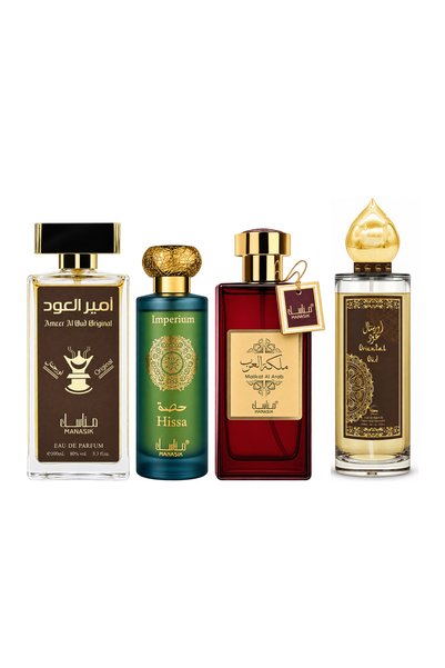MANASIK Set 4 Manasik, Ameer al Oud Original + Hissa Imperium + Malikat al Ar...