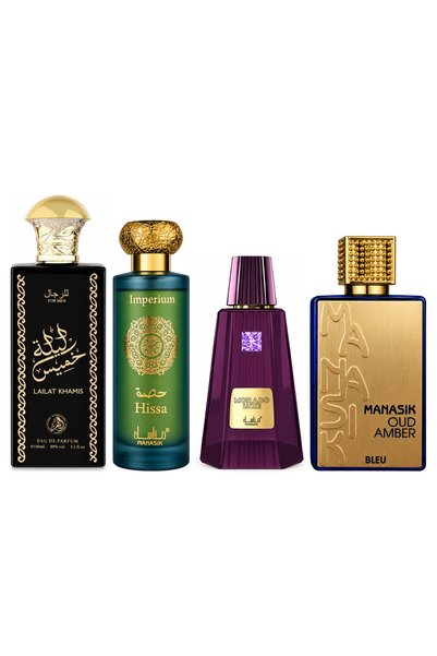MANASIK Set 4 parfumuri Manasik, Lailat Khamis + Hissa Imperium + Morado Luxe...