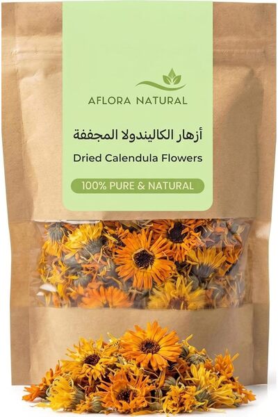 Dermaflora Natural Cosmetics زهور الأقحوان، 35 جرام أوراق سائبة، أقحوان مجفف ...