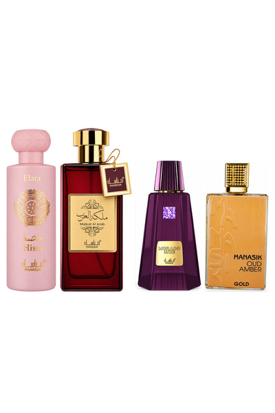MANASIK Set 4 parfumuri Manasik, Hissa Elara + Malikat al Arab + Morado Luxe ...