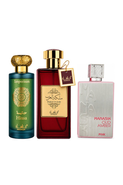 MANASIK Set 3 parfumuri Manasik, Hissa Imperium + Malikat al Arab + Oud Amber...