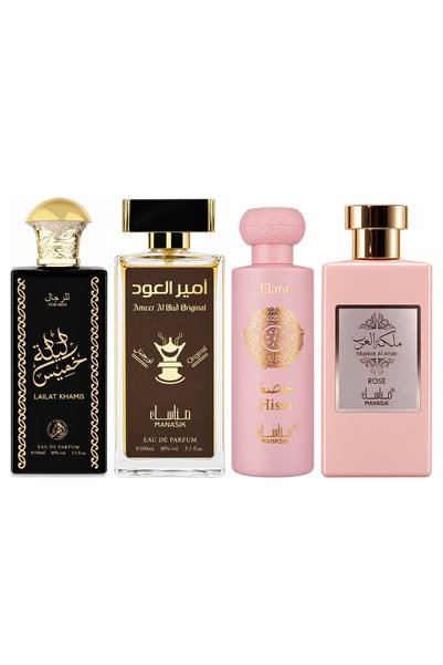 MANASIK Set 4 parfumuri Manasik, Lailat Khamis + Ameer al Oud Original + Hiss...