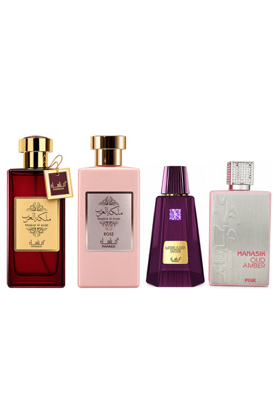 MANASIK Set 4 Manasik, Malikat al Arab + Malikat al Arab Rose + Morado Luxe +...