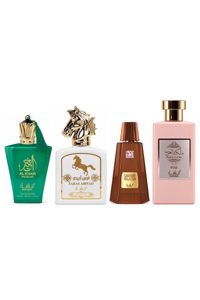 MANASIK Set 4 Manasik, Al Baraka Pistachio + Faras Abiyad + Liquid Blaze + Ma...