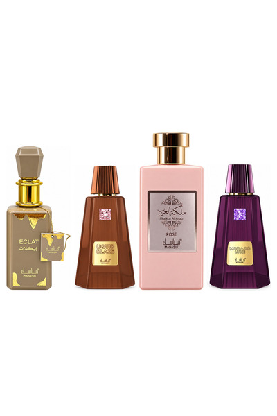 MANASIK Set 4 parfumuri Manasik, Eclat + Liquid Blaze + Malikat al Arab Rose ...