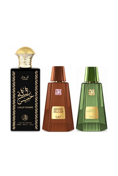 MANASIK Set 3 parfumuri Manasik, Lailat Khamis + Liquid Blaze + Lush Pistachi...
