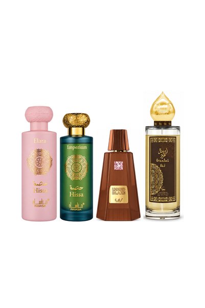 MANASIK Set 4 parfumuri Manasik, Hissa Elara + Hissa Imperium + Liquid Blaze ...