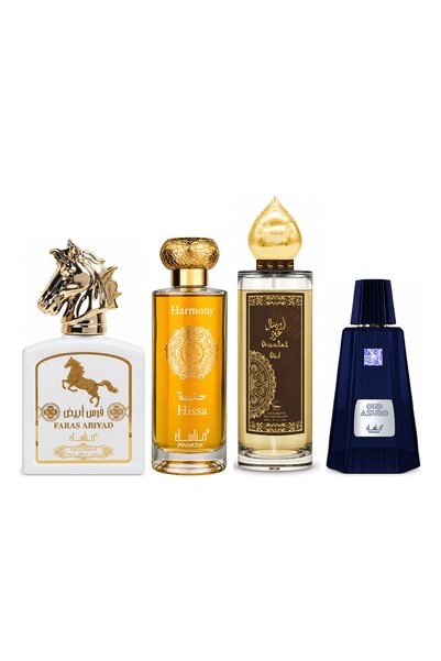 MANASIK Set 4 parfumuri Manasik, Faras Abiyad + Hissa Harmony + Oriental Oud ...