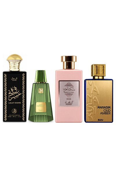 MANASIK Set 4 Manasik, Lailat Khamis + Lush Pistachio + Malikat al Arab Rose ...